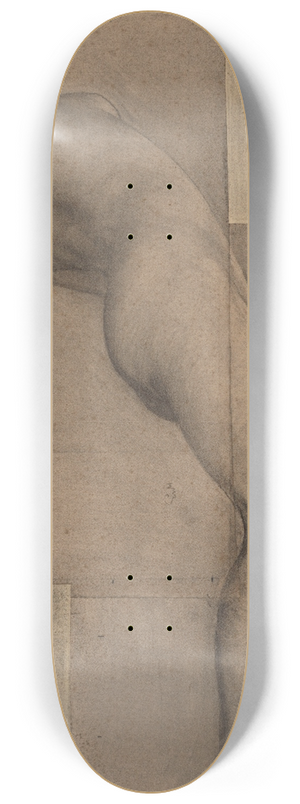 Charles Mertens - Figure Study 8.25 inch art skate deck