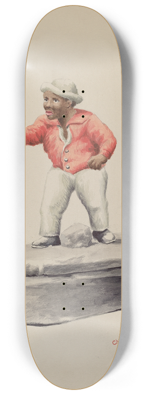 Charles Moss - Hitching Post 8.25 inch art skate deck