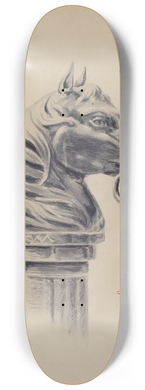 Charles Moss - Hitching Post 8.25 inch art skate deck