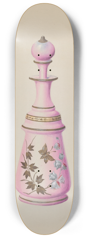 Charles Moss - Toilet Bottle 8.25 inch art skate deck