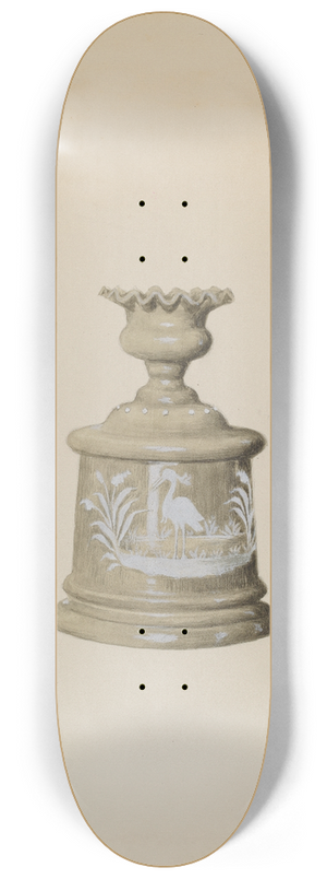 Charles Moss - Trinket Box with Lid 8.25 inch art skate deck