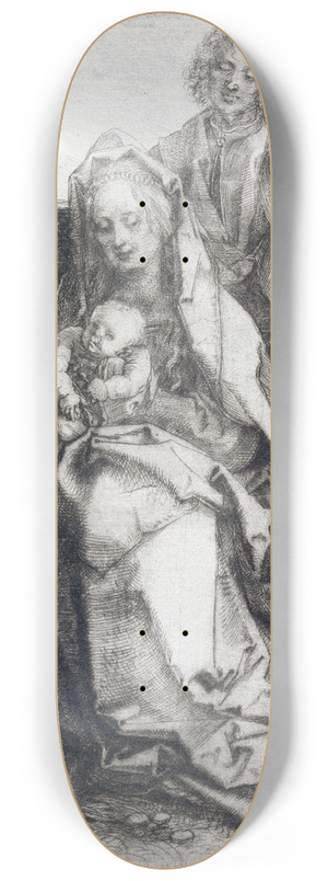 Albrecht Drer - Holy Family with Saint John, The Magdalen, and Nicodemus 8.25 inch art skate deck Albrecht Drer - Holy Family with Saint John, The Magdalen, and Nicodemus 8.25 inch art skate deck