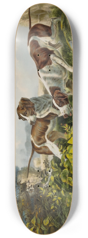 Charles Parsons - American Field Sports. On a Point. 8.25 inch art skate deck