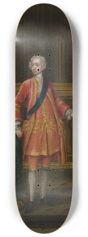 Charles Philips - Frederick, Prince of Wales 8.25 inch art skate deck