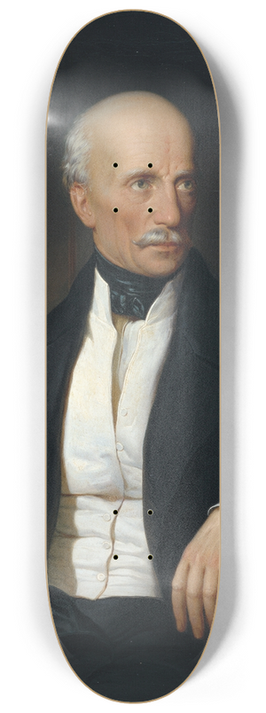 Franz Russ The Elder - Erzherzog Johann von sterreich 8.25 inch art skate deck