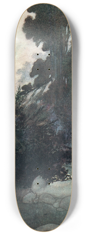 Charles Robinson - The Green Linnet 8.25 inch art skate deck