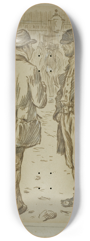 Charles Samuel Keene - Employment 8.25 inch art skate deck