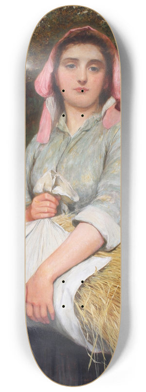 Charles Sillem Lidderdale - The Gleaner 8.25 inch art skate deck