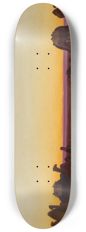 Charles Thodore Frre - La halte des chameliers 8.25 inch art skate deck