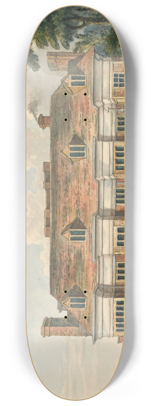 Charles Tomkins - Ealing House, Middlesex 8.25 inch art skate deck