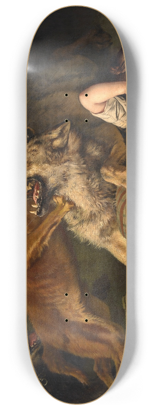 Charles Verlat - Help in Time 8.25 inch art skate deck