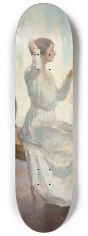 Charles Webster Hawthorne - Morning Sunlight 8.25 inch art skate deck