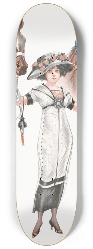 Charles W. Holmes - Blue bloods no. 84 8.25 inch art skate deck