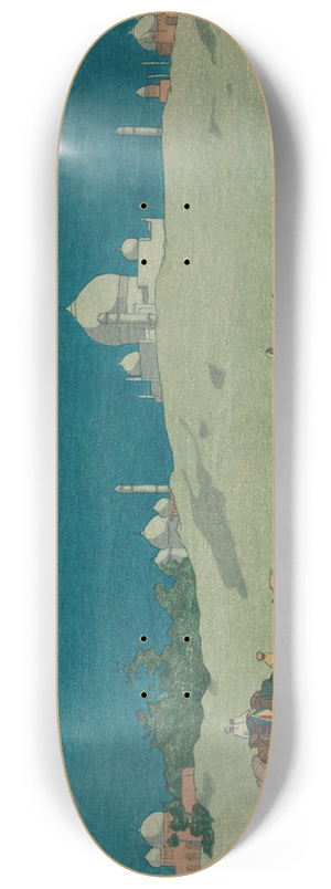 Charles William Bartlett - Agra 8.25 inch art skate deck