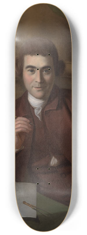 Charles Willson Peale - William Buckland 8.25 inch art skate deck