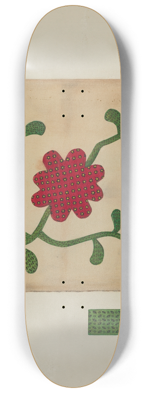 Charlotte Angus - Quilt Block 8.25 inch art skate deck