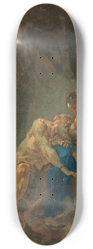 Franz Sigrist the elder - Cimon und Pero 8.25 inch art skate deck