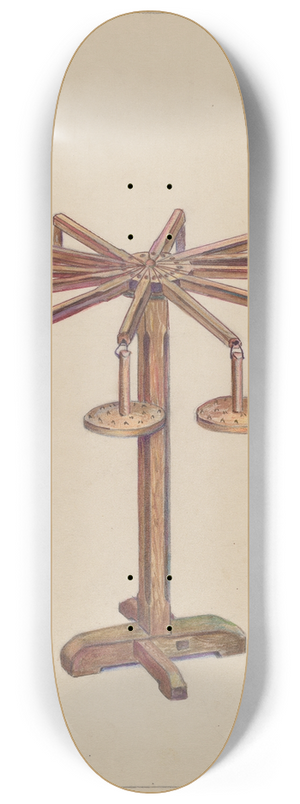 Charlotte Winter - Candle Holder 8.25 inch art skate deck