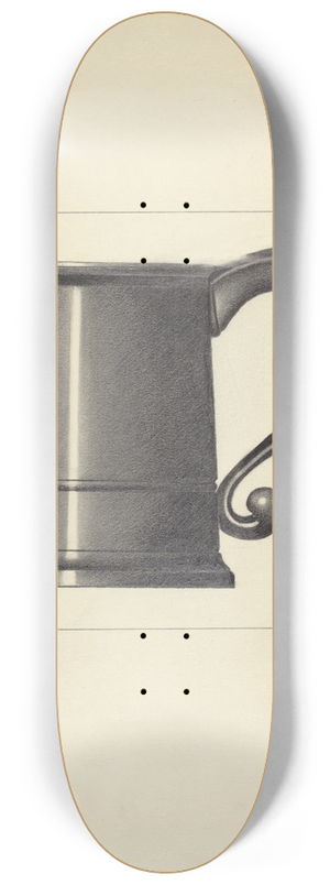 Charlotte Winter - Pewter Mug 8.25 inch art skate deck