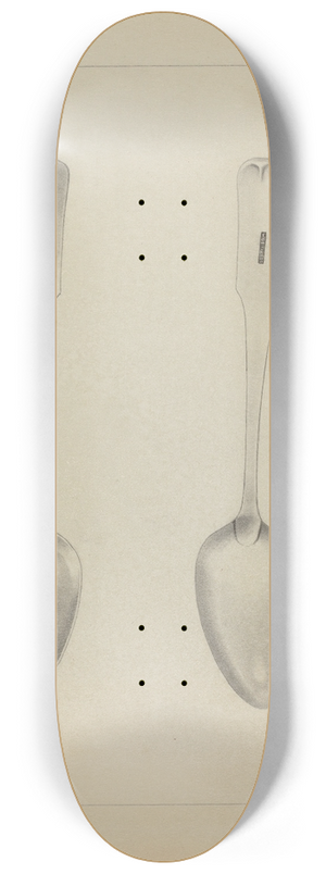 Charlotte Winter - Silver Spoon 8.25 inch art skate deck