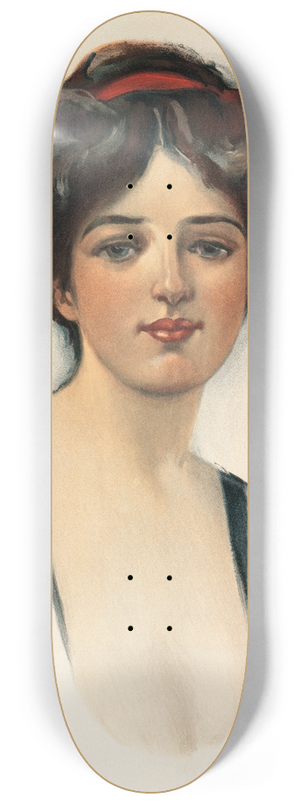 Chase Emerson - A Ralston Girl 8.25 inch art skate deck