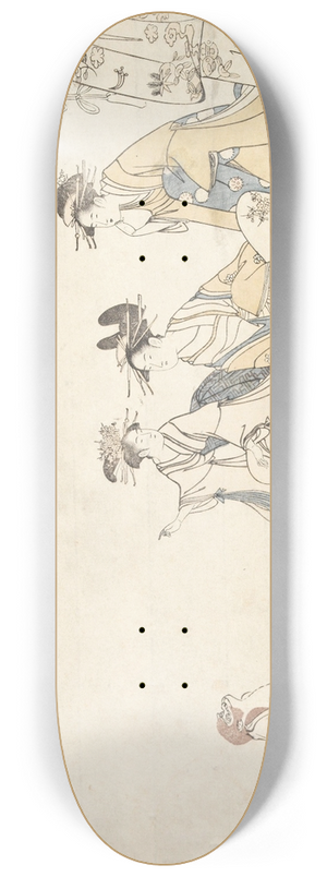 Chbunsai Eishi - Untitled 8.25 inch art skate deck