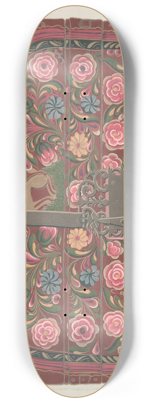 Chester Faris - Chest Design 8.25 inch art skate deck