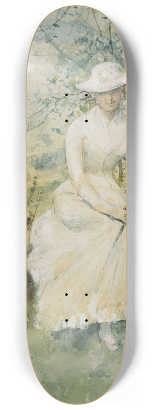 Childe Hassam - Spring 8.25 inch art skate deck