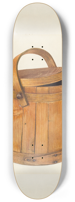 Chris Makrenos - Maple Sugar Bucket 8.25 inch art skate deck
