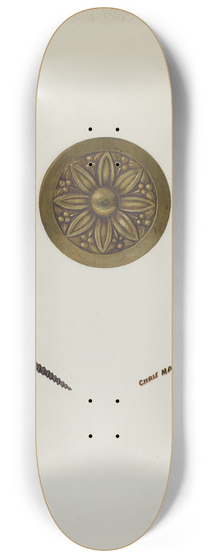 Chris Makrenos - Tie-back 8.25 inch art skate deck