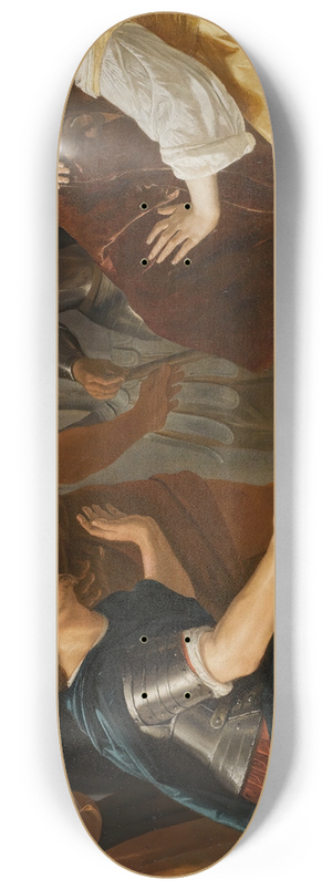 Christiaen van Couwenbergh - Aeneas Taking Leave From Dido 8.25 inch art skate deck
