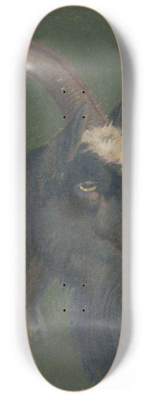 Christian Friedrich Gille - Goat head 8.25 inch art skate deck