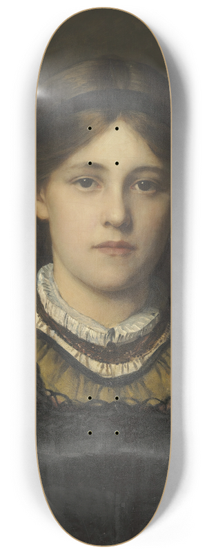 Franz von Defregger - Beauty of the Tyrol 8.25 inch art skate deck