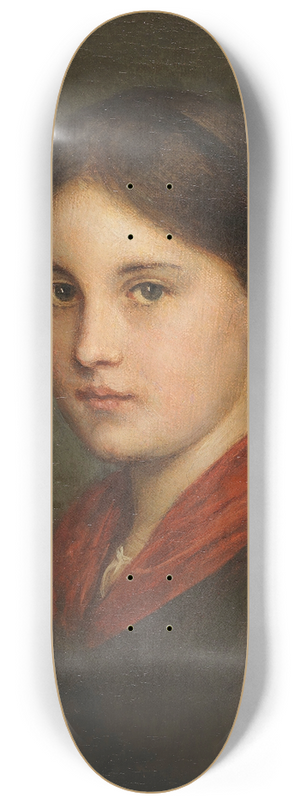 Franz von Defregger - Dirndl. 8.25 inch art skate deck