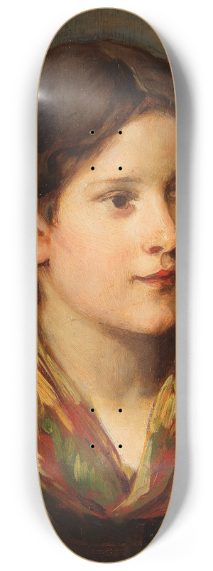 Franz von Defregger - Dirndl 8.25 inch art skate deck