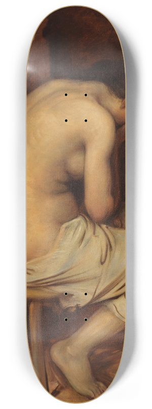 Franz von Defregger - Halbakt 8.25 inch art skate deck