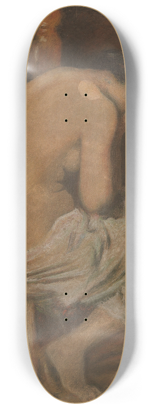 Franz von Defregger - Rckenakt 8.25 inch art skate deck