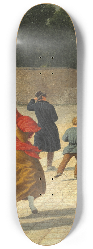 Christoffer Wilhelm Eckersberg - En Storm 8.25 inch art skate deck