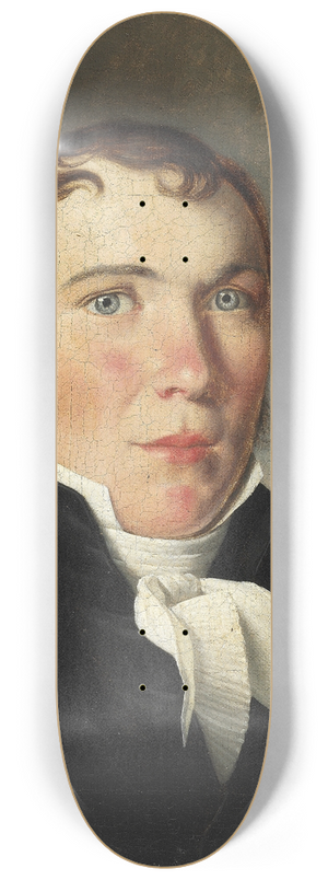 Christoffer Wilhelm Eckersberg - Portrt af kbmand Ipsen 8.25 inch art skate deck