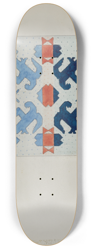 Christopher Hobbs - Woven Wool Bedspread 8.25 inch art skate deck