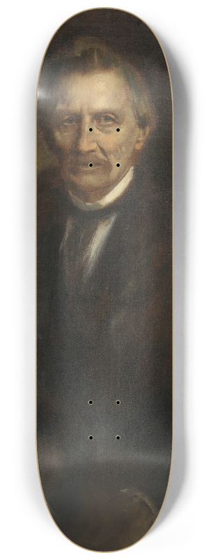Franz von Lenbach - Gottfried Semper (Architekt) 8.25 inch art skate deck