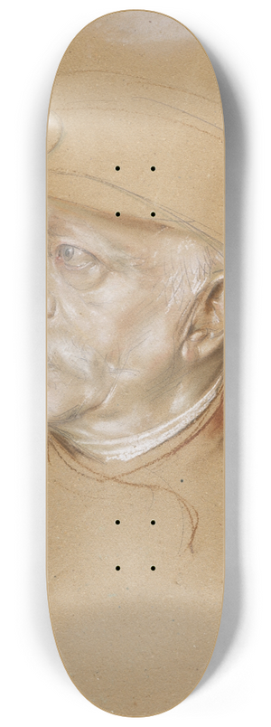 Franz von Lenbach - Otto von Bismarck 8.25 inch art skate deck