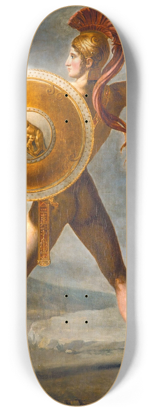 Circle Of Jacques-Louis David - Roman Warrior 8.25 inch art skate deck