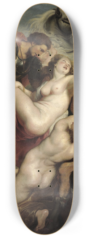 Franz von Lenbach - The Daughters of Leukypus 8.25 inch art skate deck