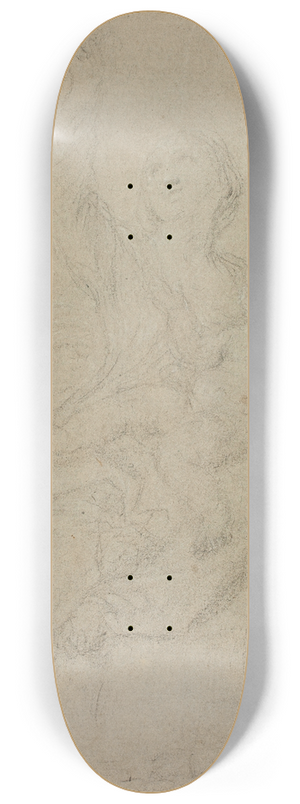 Ciro Ferri - Seated Madonna and Child 8.25 inch art skate deck