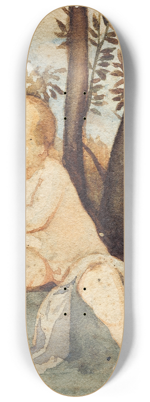 Franz von Matsch - Der kleine Tambourinschlger 8.25 inch art skate deck