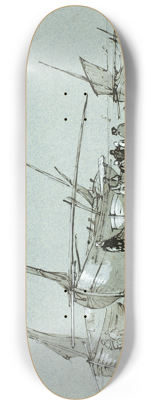 Clarkson Stanfield - Entretat 8.25 inch art skate deck