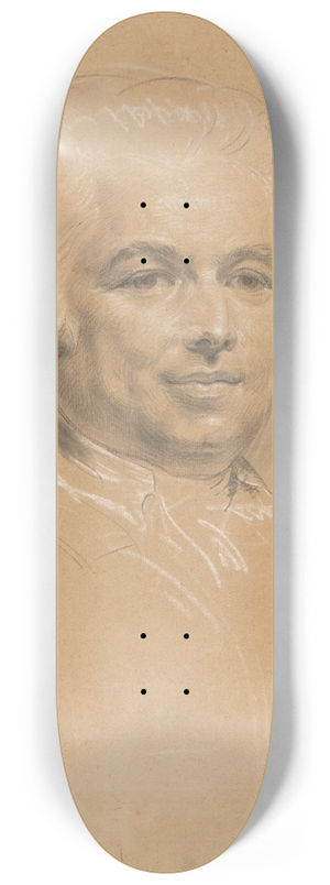 Claude Hoin - Head of a Man 8.25 inch art skate deck