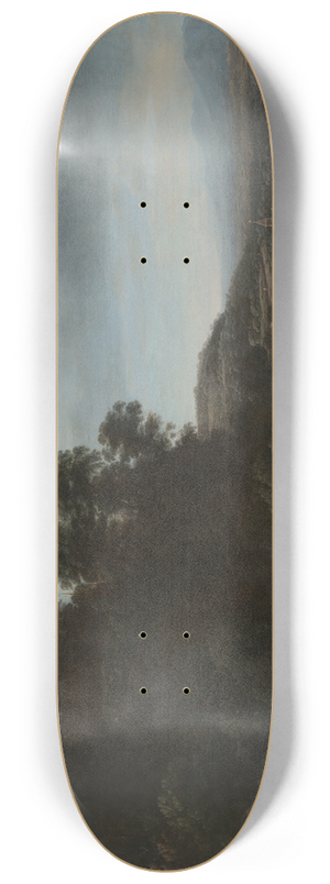 Claude Lorrain - Italian Landscape 8.25 inch art skate deck