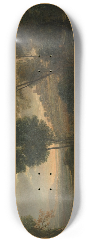 Claude Lorrain - Sunrise 8.25 inch art skate deck